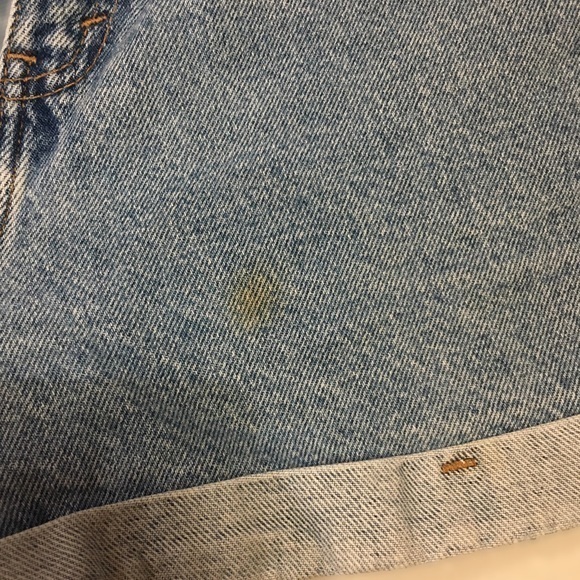 LEVI's Vintage Orange Tab 954 Denim Jeans Shorts - Picture 12 of 16